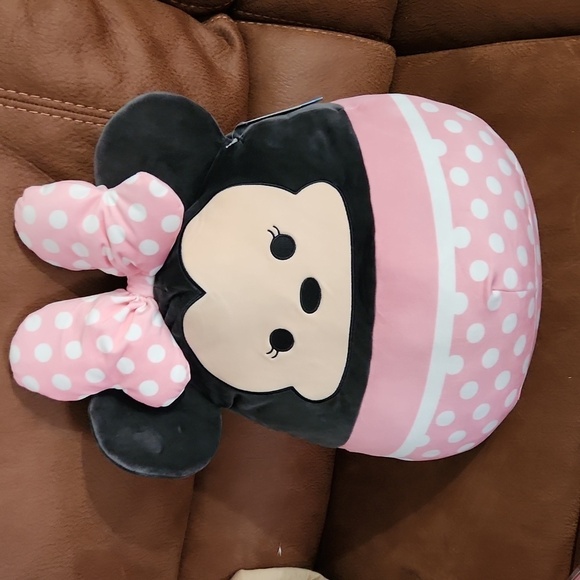 Disney Minnie Mouse Squishmallows large Stuffed animal 20 inch Squishmallow NWT - Picture 1 of 8